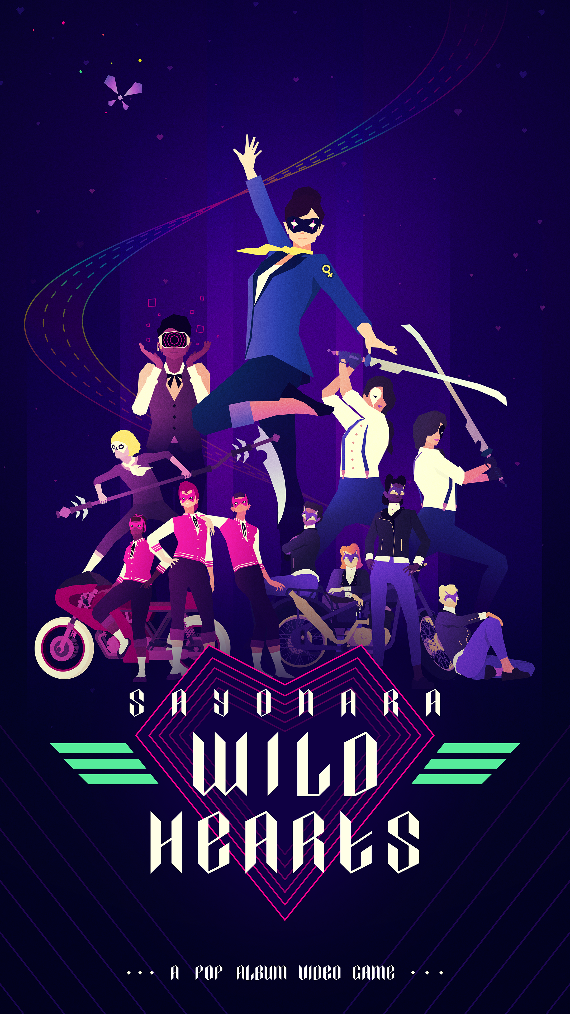 Meridiem Games  SAYONARA WILD HEARTS